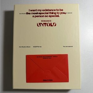 Enhypen romance untold album inceptio version